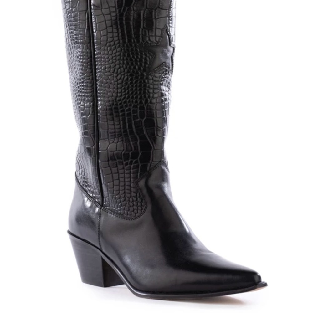 Tall Western style boots